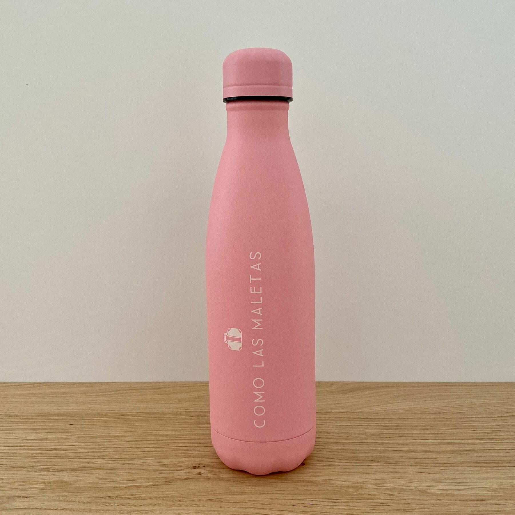 Botella cantimplora de acero inoxidable 750 ml en rosa de Blafre.